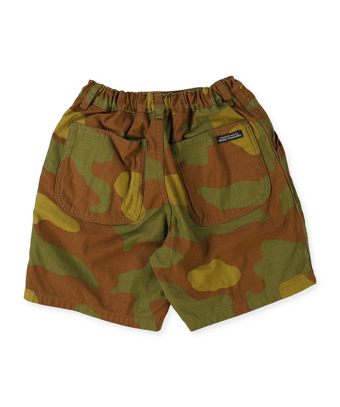 Back-satin Scribble Shorts