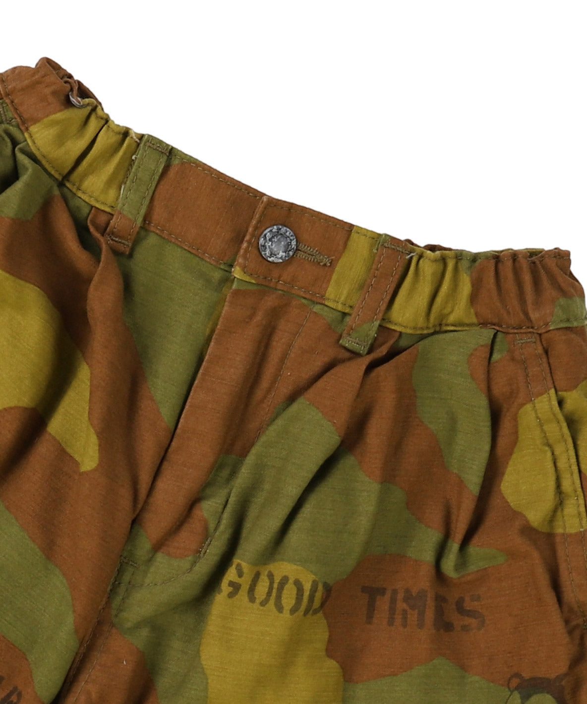 Back-satin Scribble Shorts