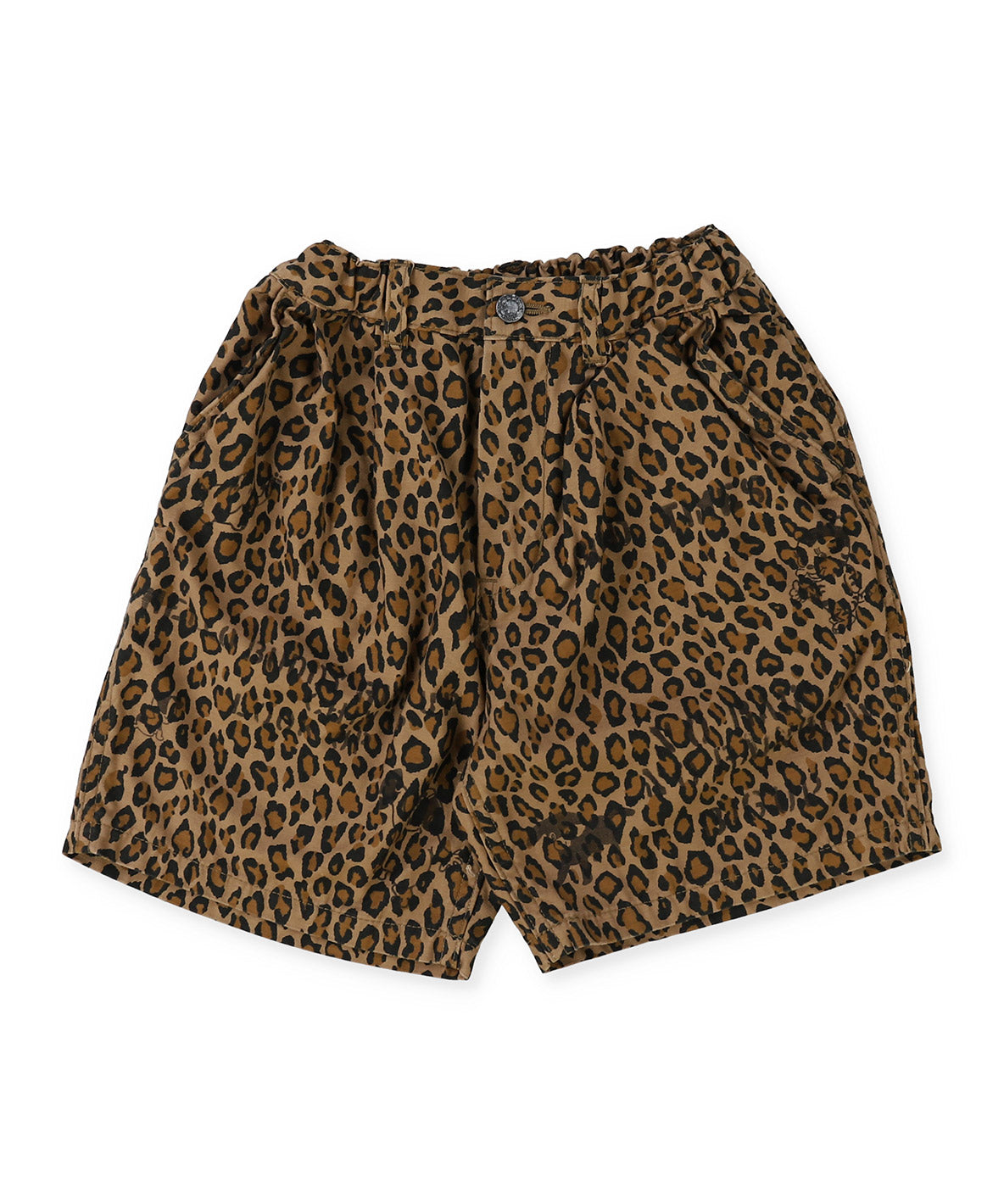 Back-satin Scribble Shorts