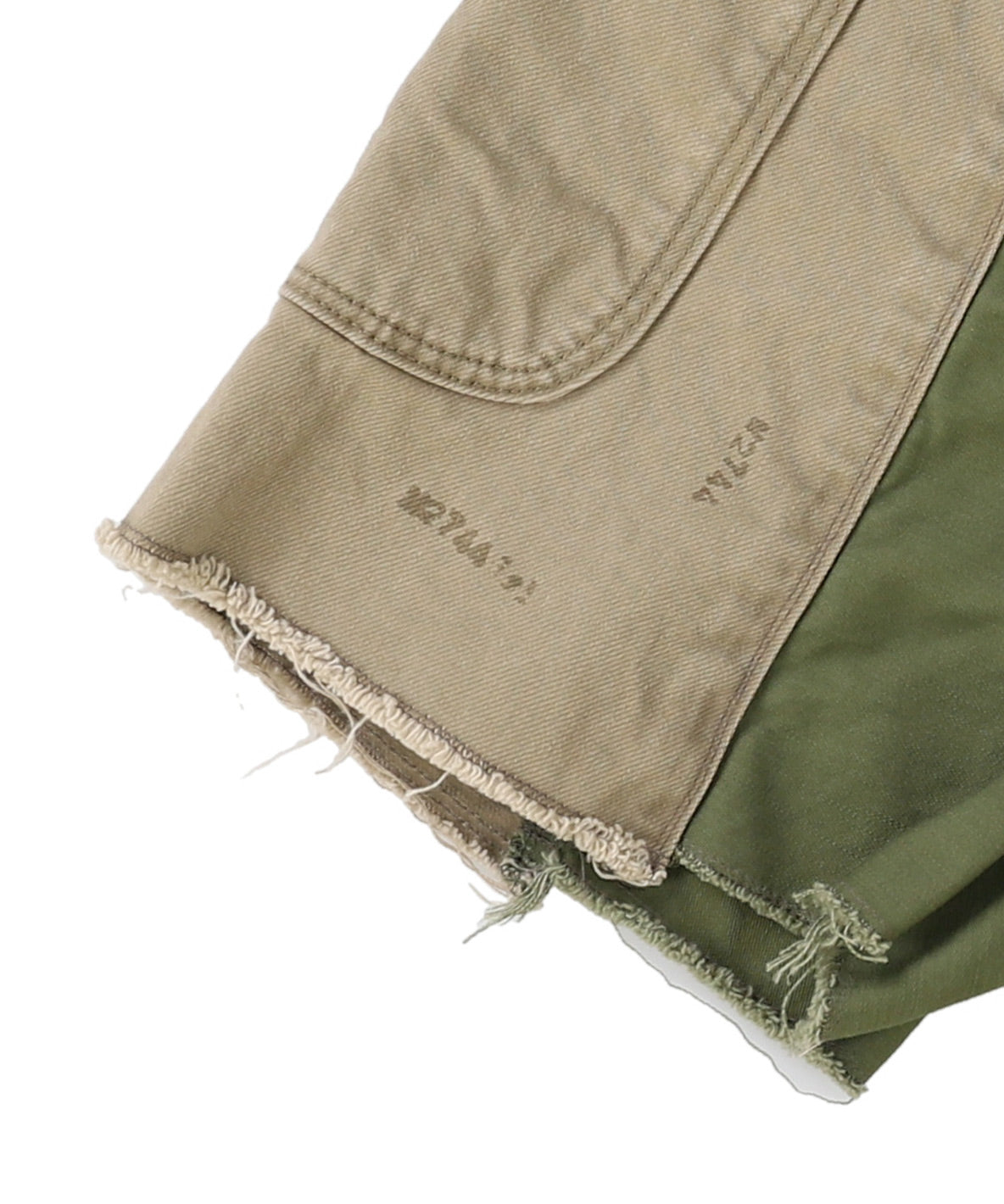 Back-satin Switching Design Shorts