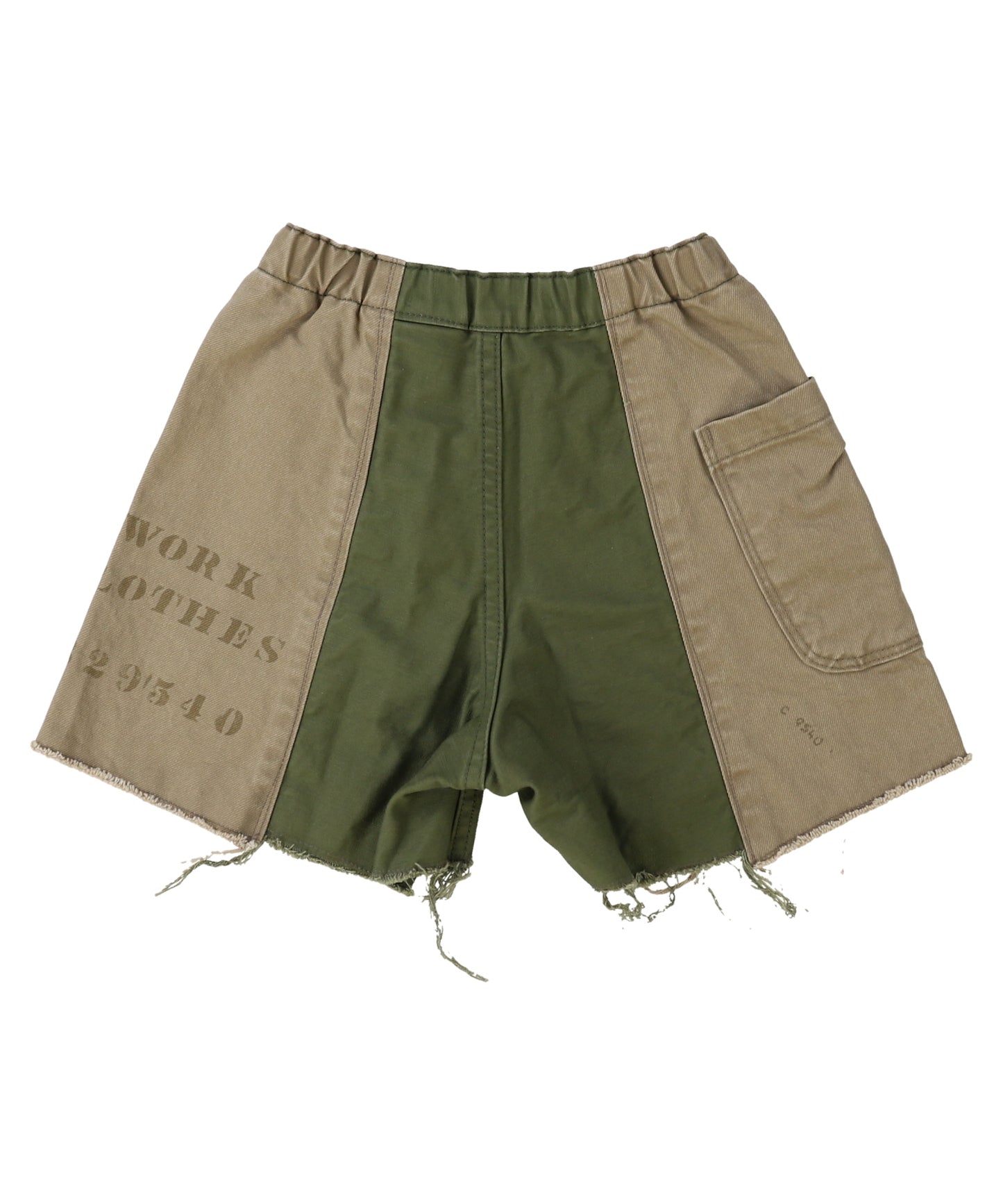 Back-satin Switching Design Shorts