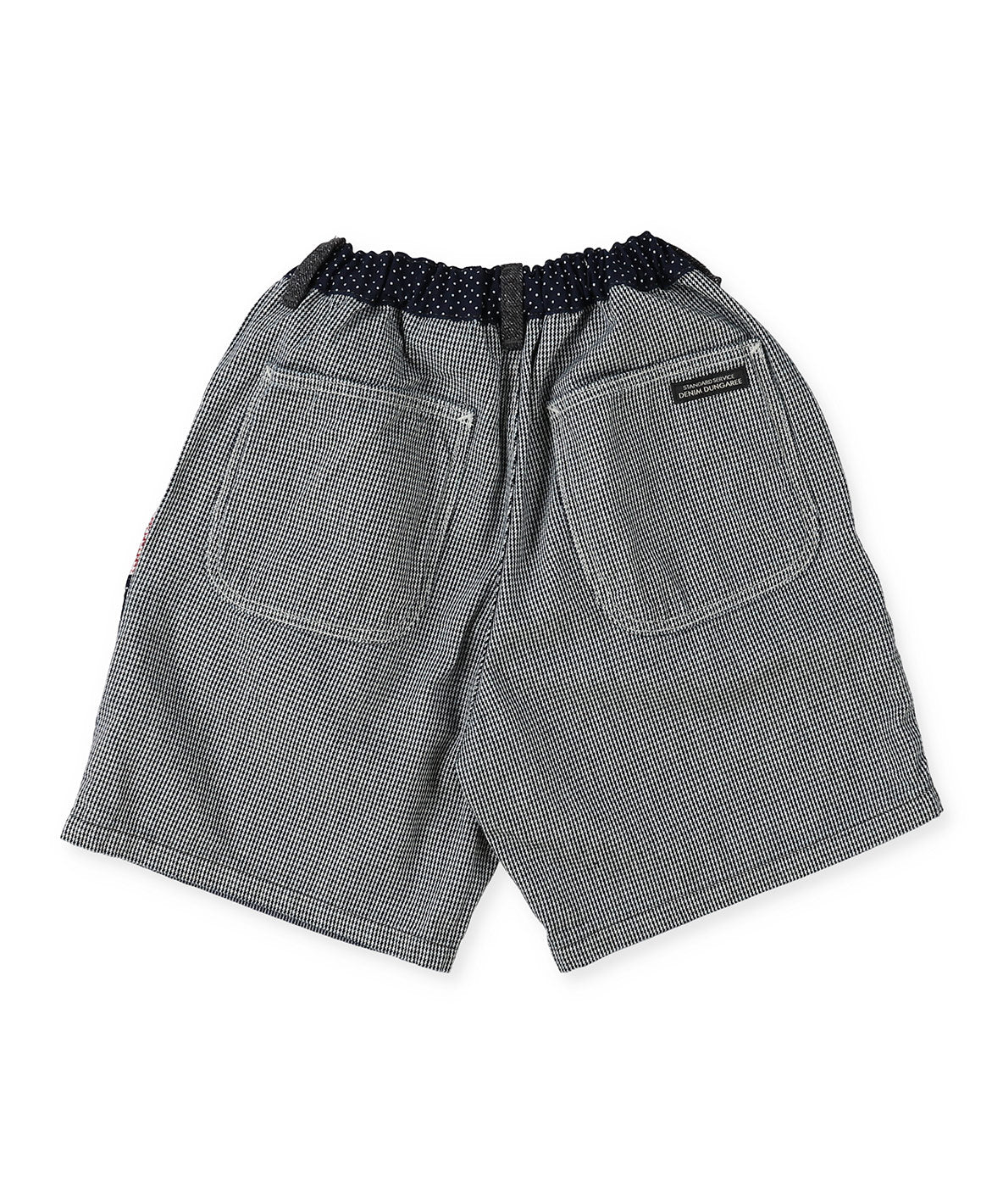 Indigo Houndstooth Shorts