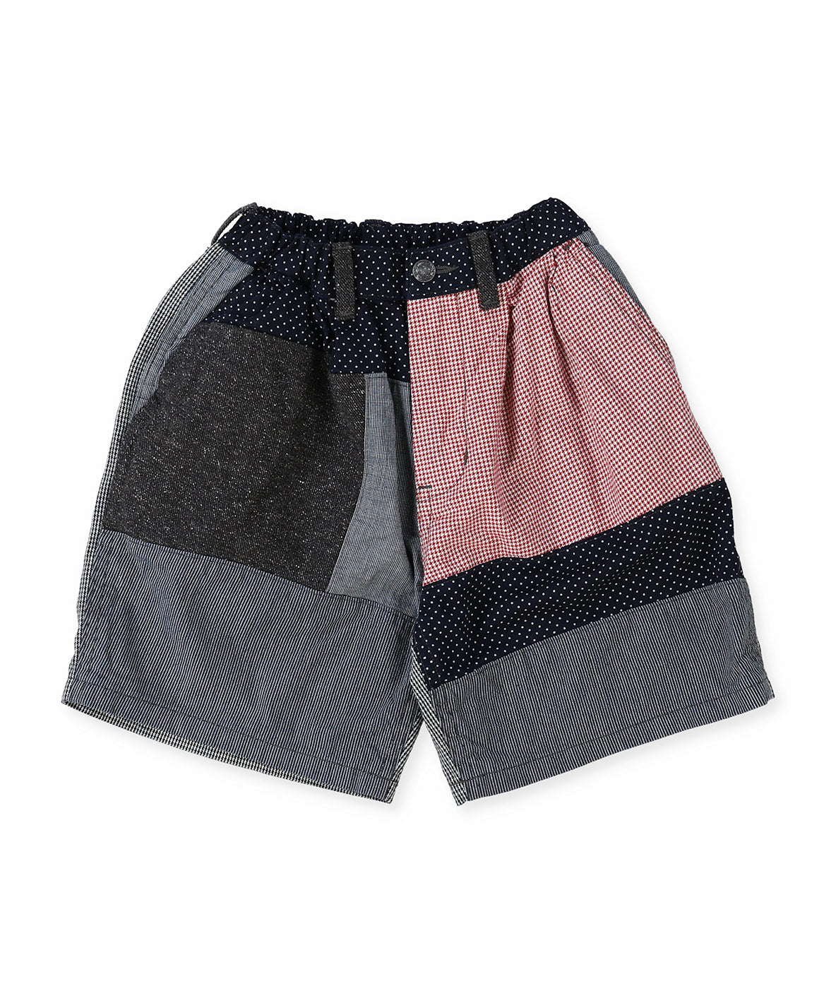 Indigo Houndstooth Shorts