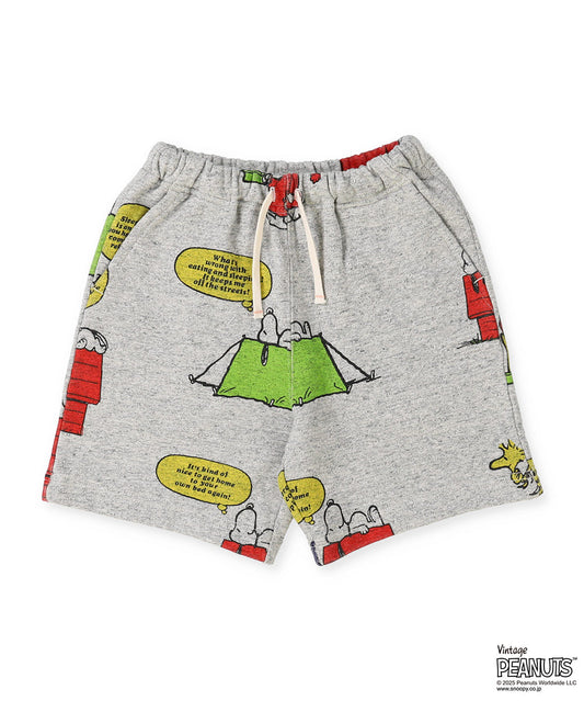 SNOOPY Full-pattern Sweatshorts