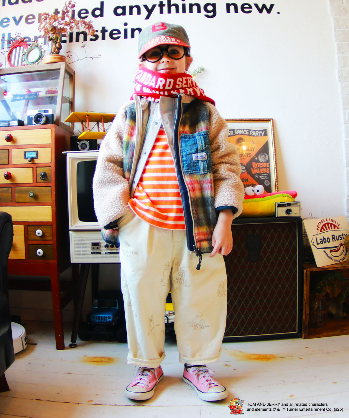 DENIM DUNGAREE Scarf