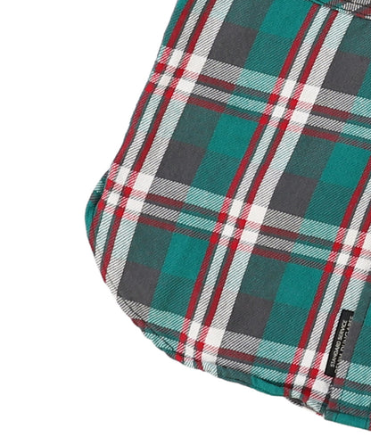 Uneven Plaid Shirt