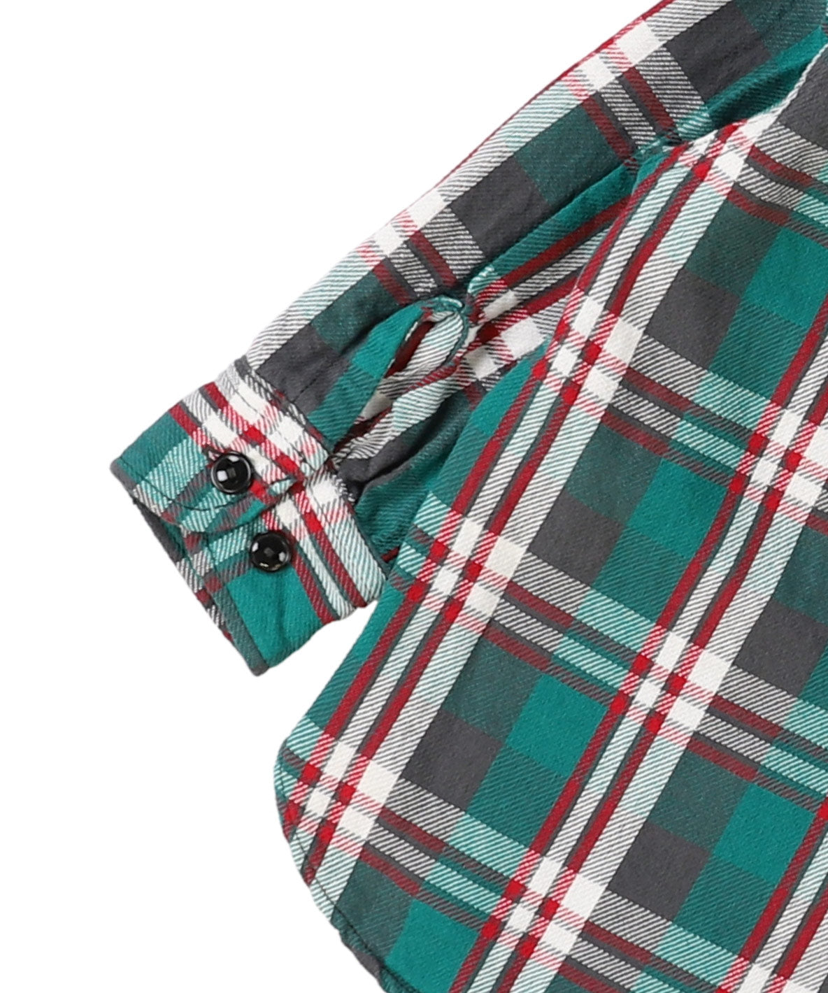 Uneven Plaid Shirt