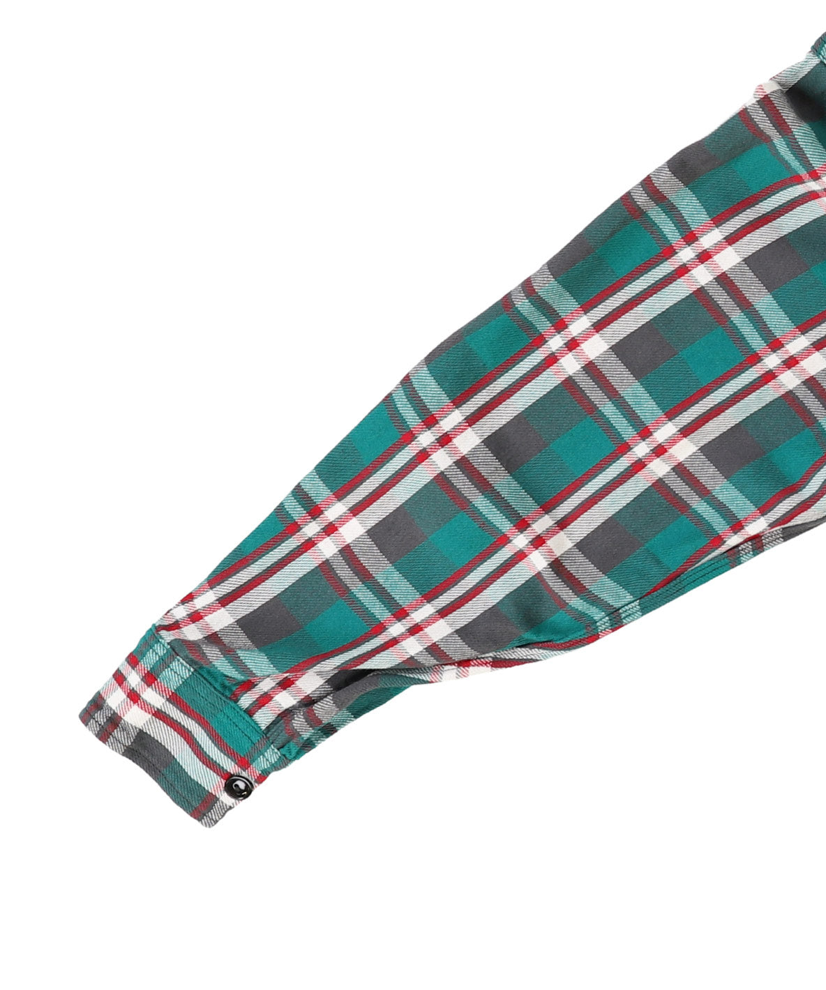 Uneven Plaid Shirt(LADIES)