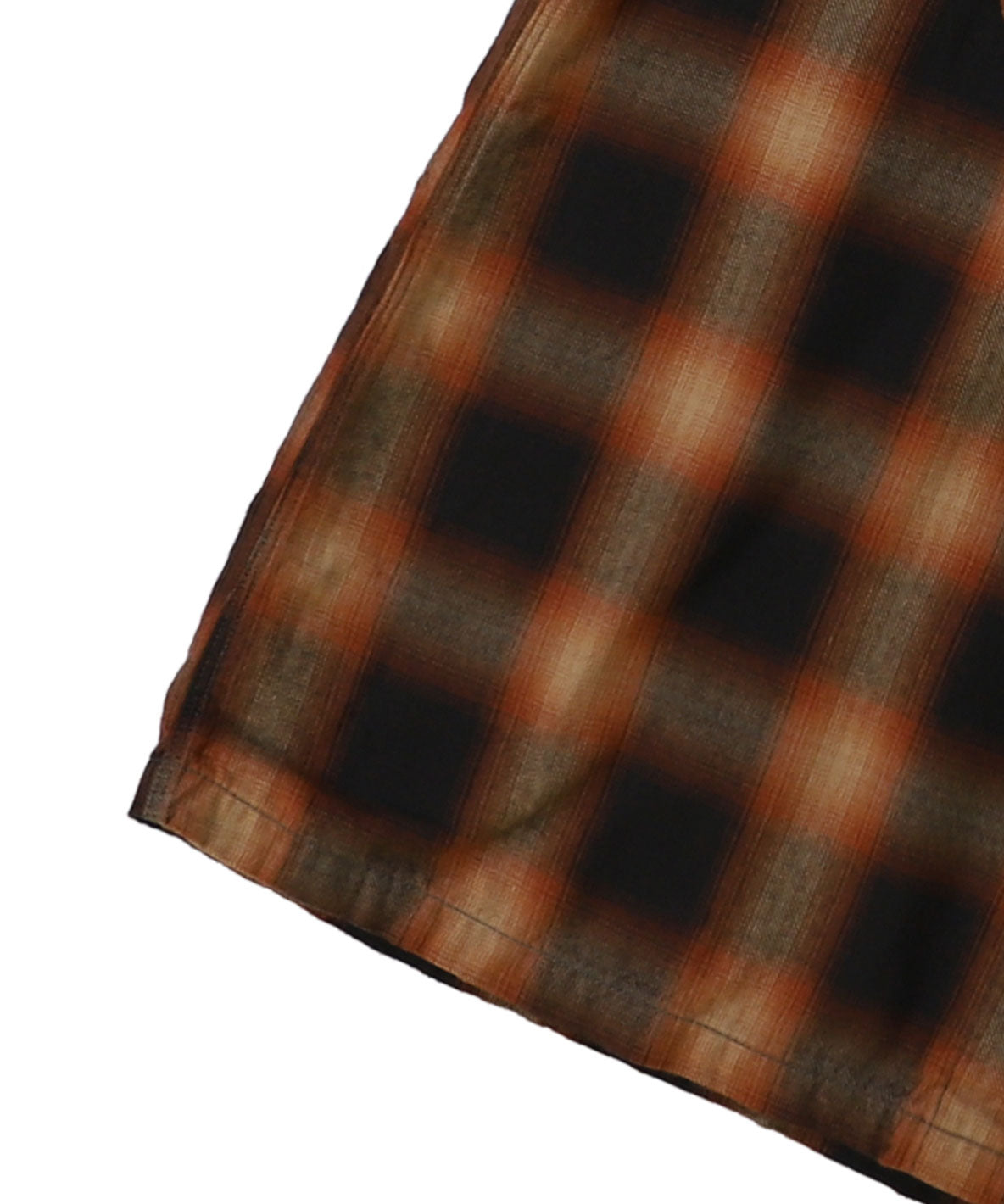 Ombre Viyella Open Collar Shirt(LADIES)