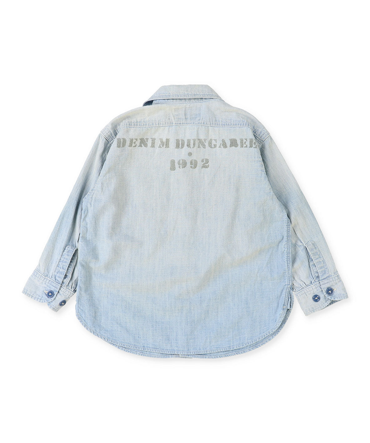 Uneven Dungaree Shirt