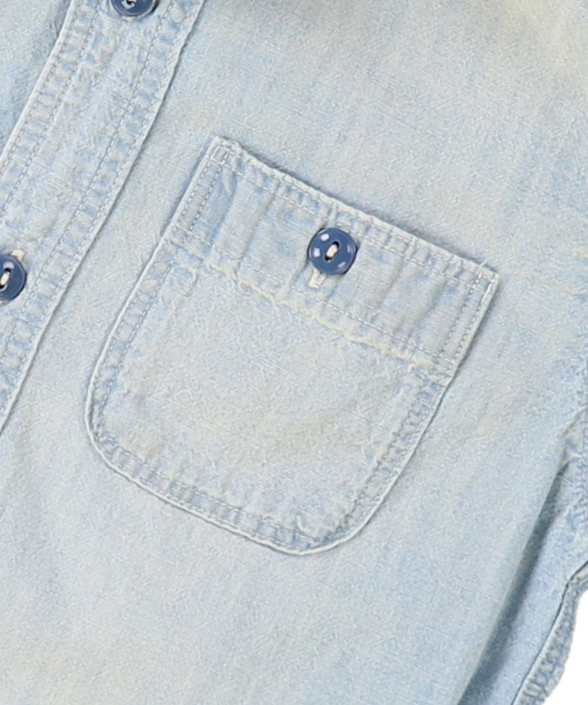 Uneven Dungaree Shirt