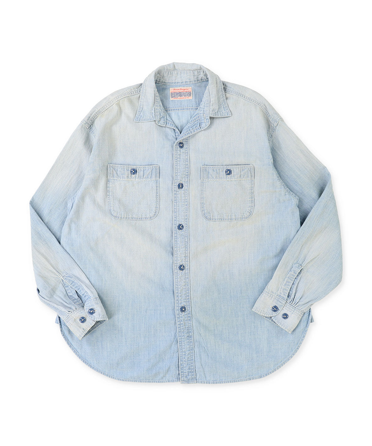 Uneven Dungaree Shirt(LADIES)