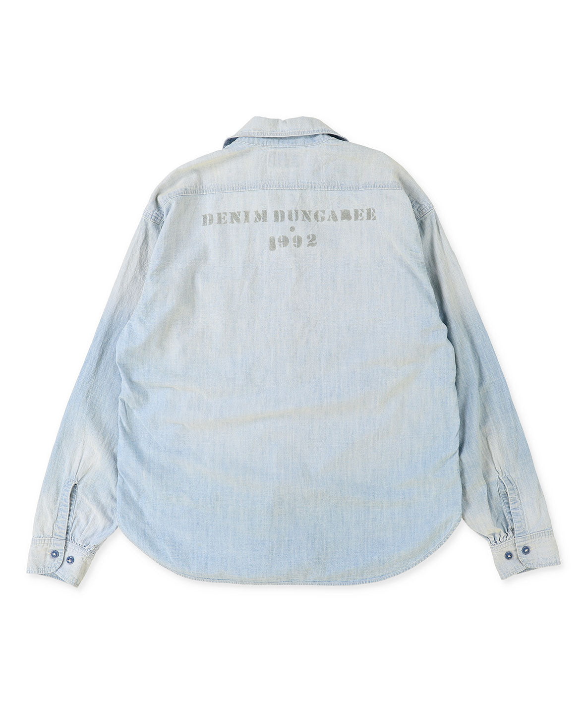 Uneven Dungaree Shirt(MENS)