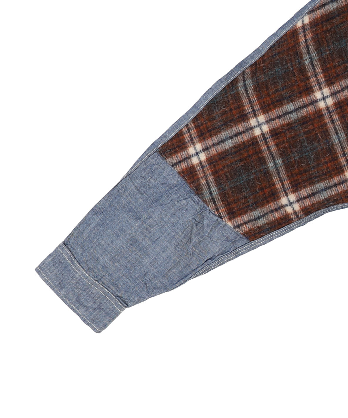 Shaggy Plaid Remake Shirt(LADIES)