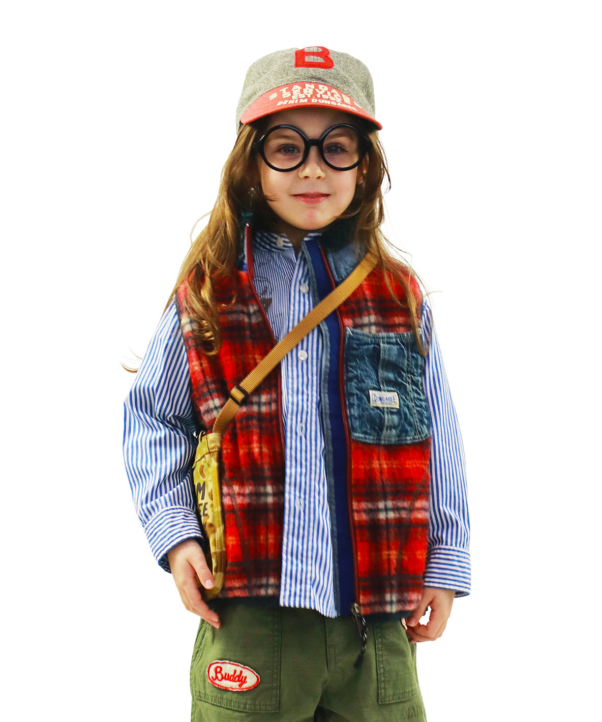 London Striped Broadcloth Scribble Shirt