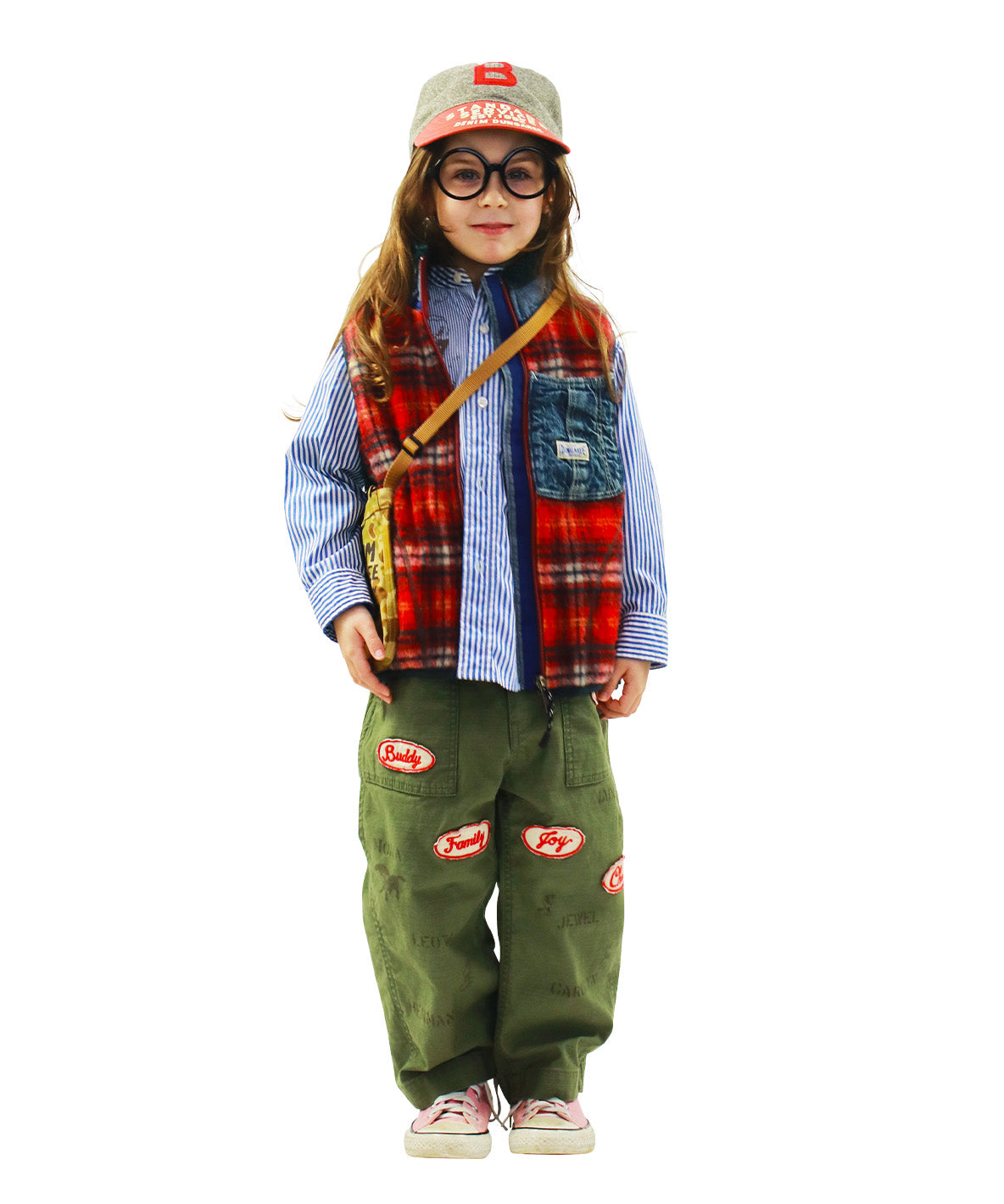 London Striped Broadcloth Scribble Shirt