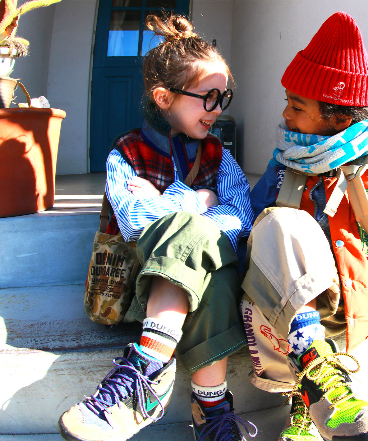 London Striped Broadcloth Scribble Shirt