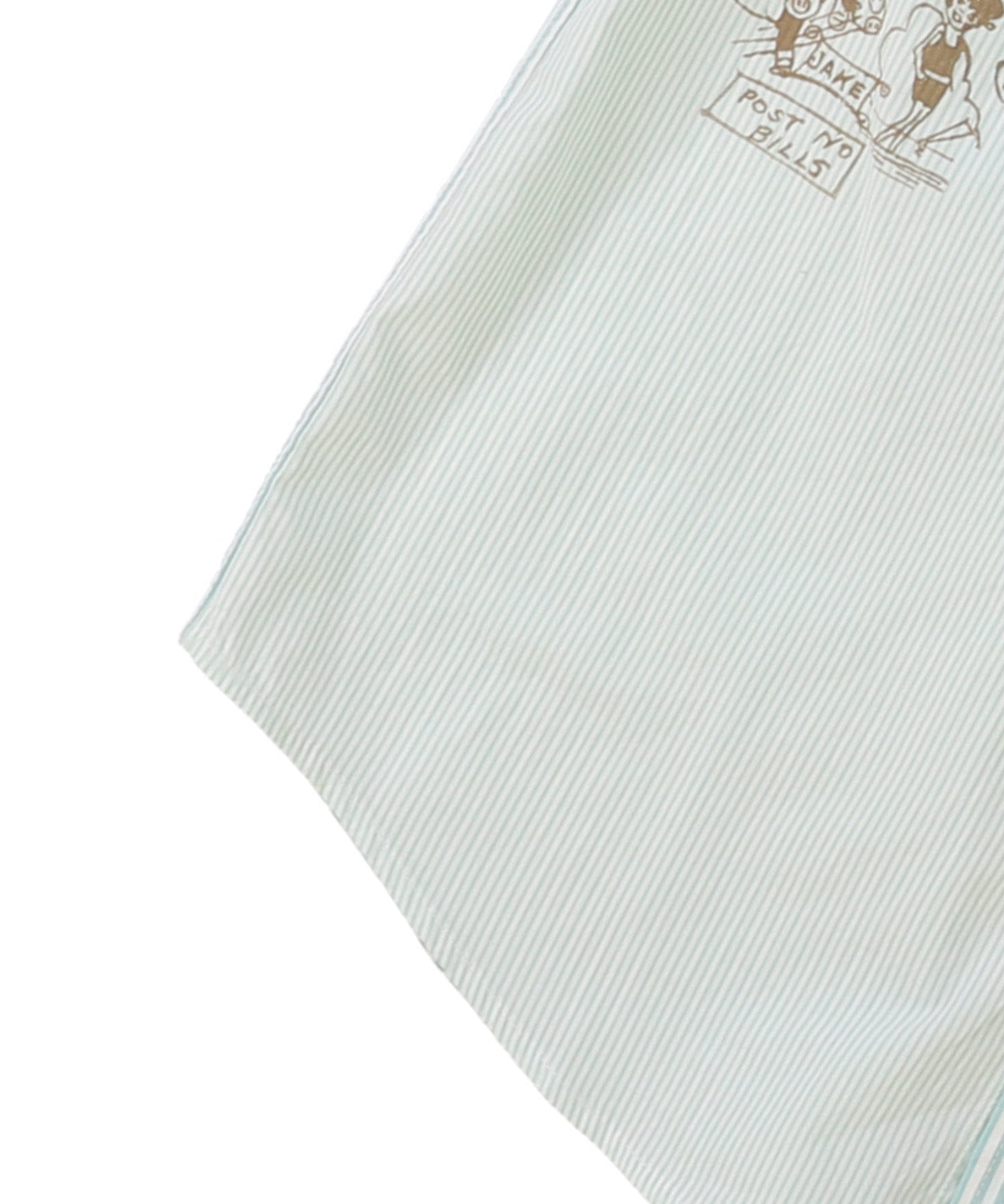 London Striped Broadcloth Scribble Shirt(LADIES)