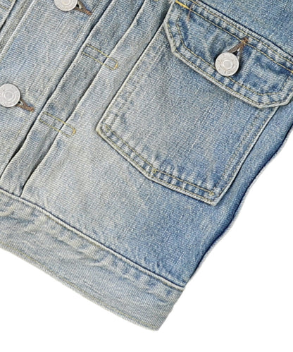 Air Denim Embroidery Jacket