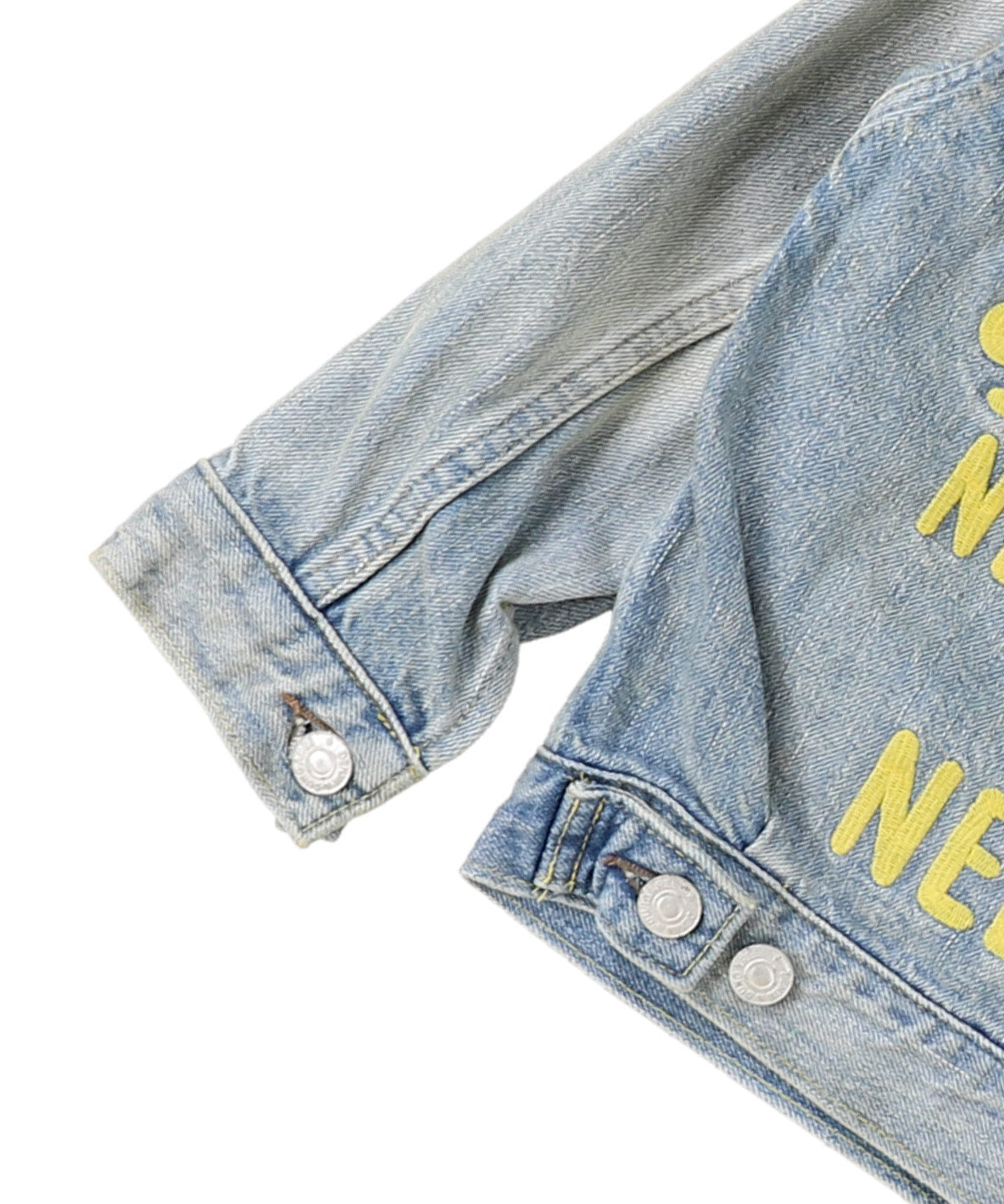 Air Denim Embroidery Jacket