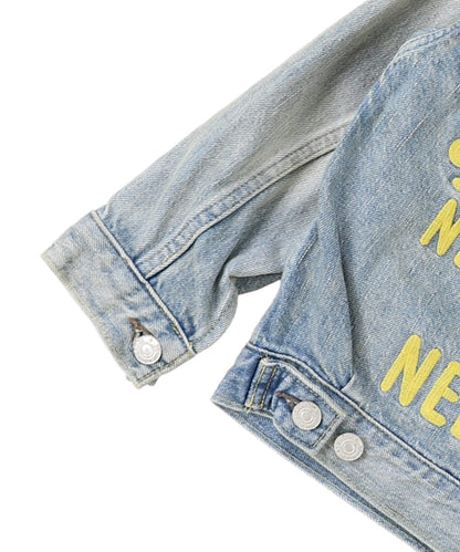 Air Denim Embroidery Jacket