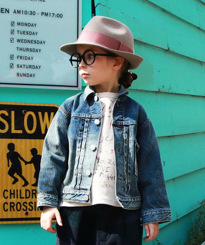 Air Denim Embroidery Jacket