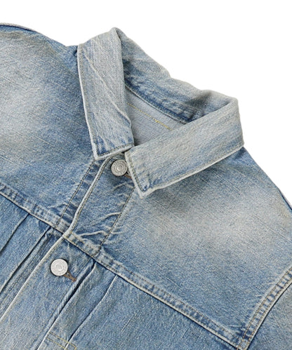 Air Denim Embroidery Jacket(LADIES)