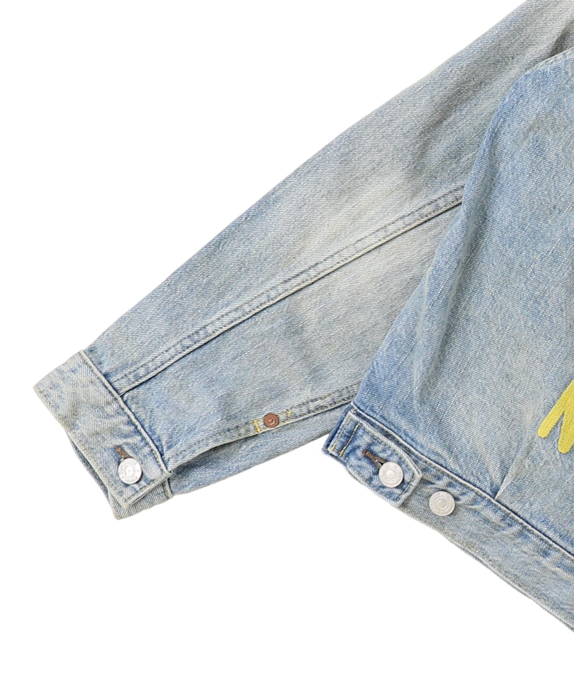 Air Denim Embroidery Jacket(LADIES)