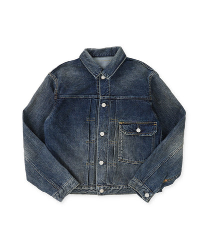 Air Denim Embroidery Jacket(LADIES)