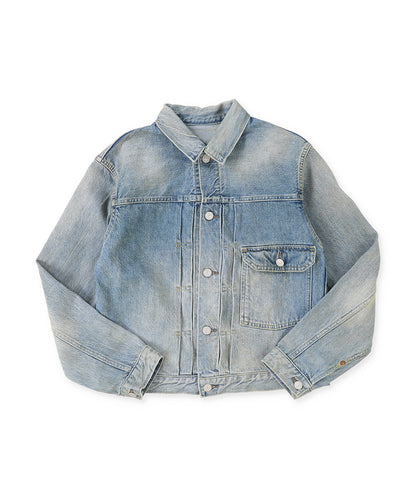 Air Denim Embroidery Jacket(LADIES)
