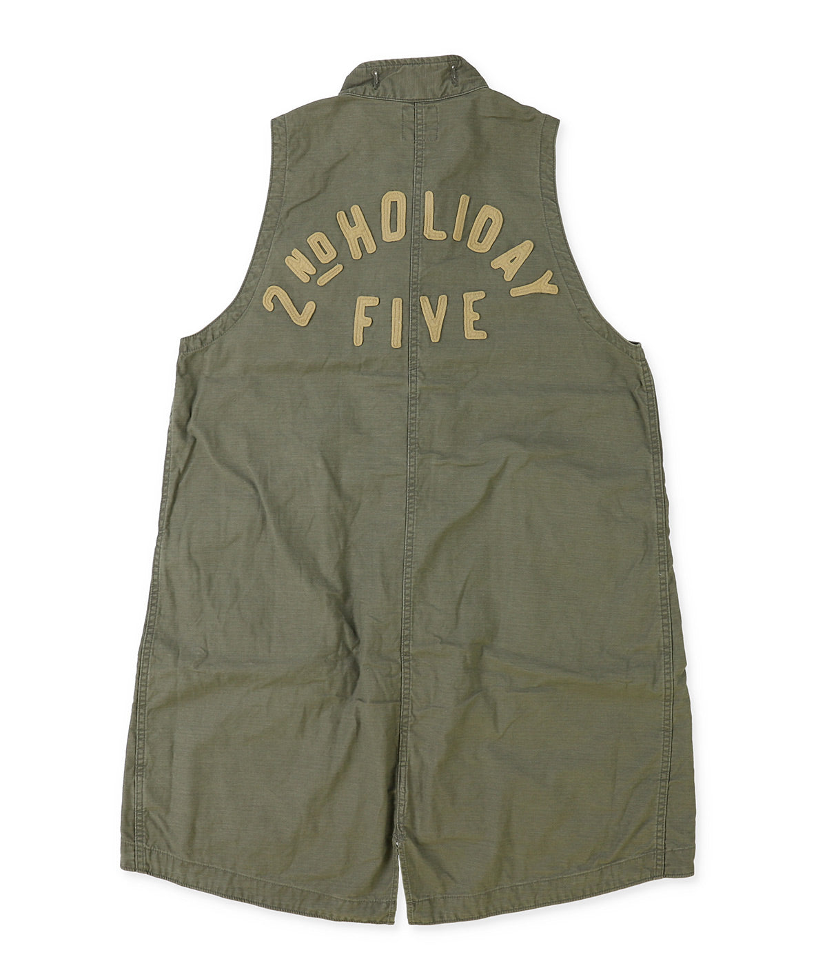 Back Satin Mods Remake Vest(LADIES)