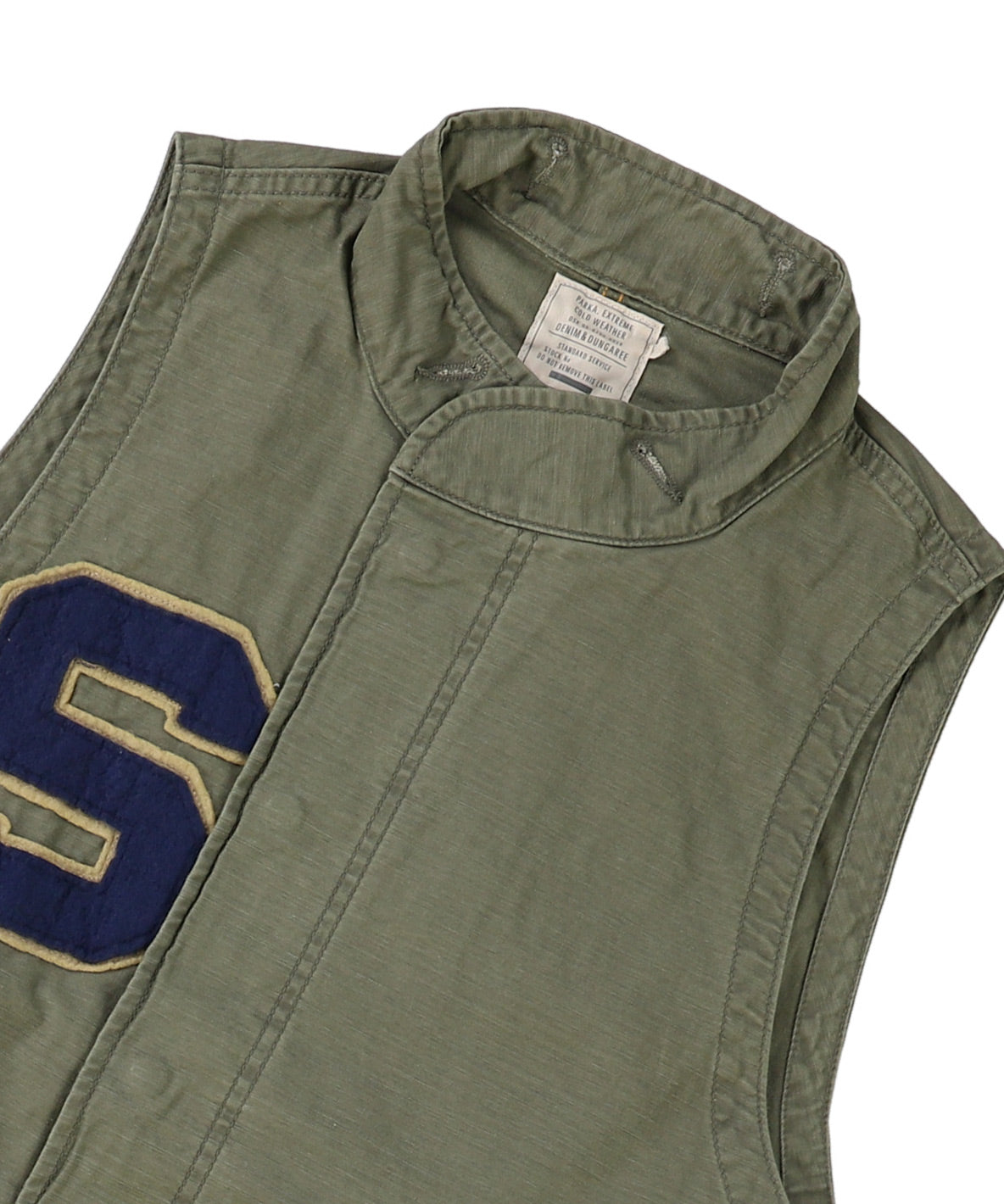 Back Satin Mods Remake Vest(LADIES)