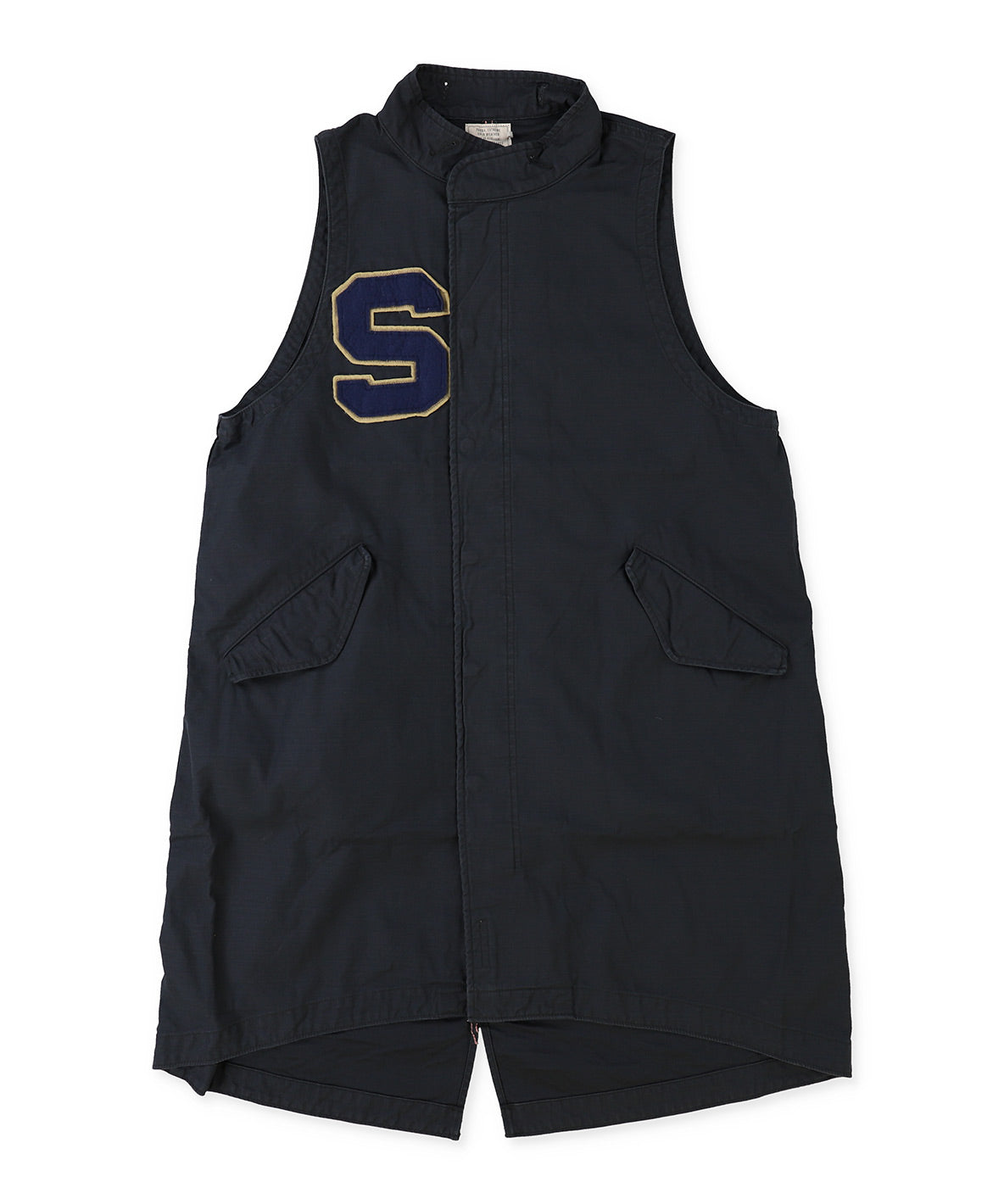 Back Satin Mods Remake Vest(LADIES)