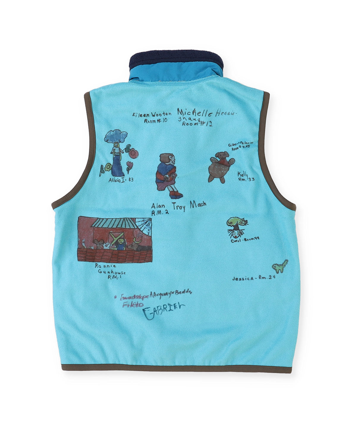 Fleece Scribble Vest