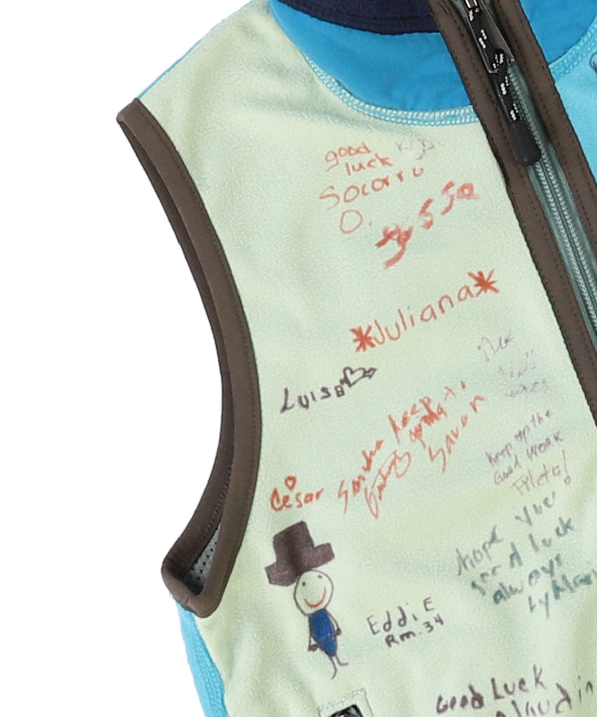 Fleece Scribble Vest