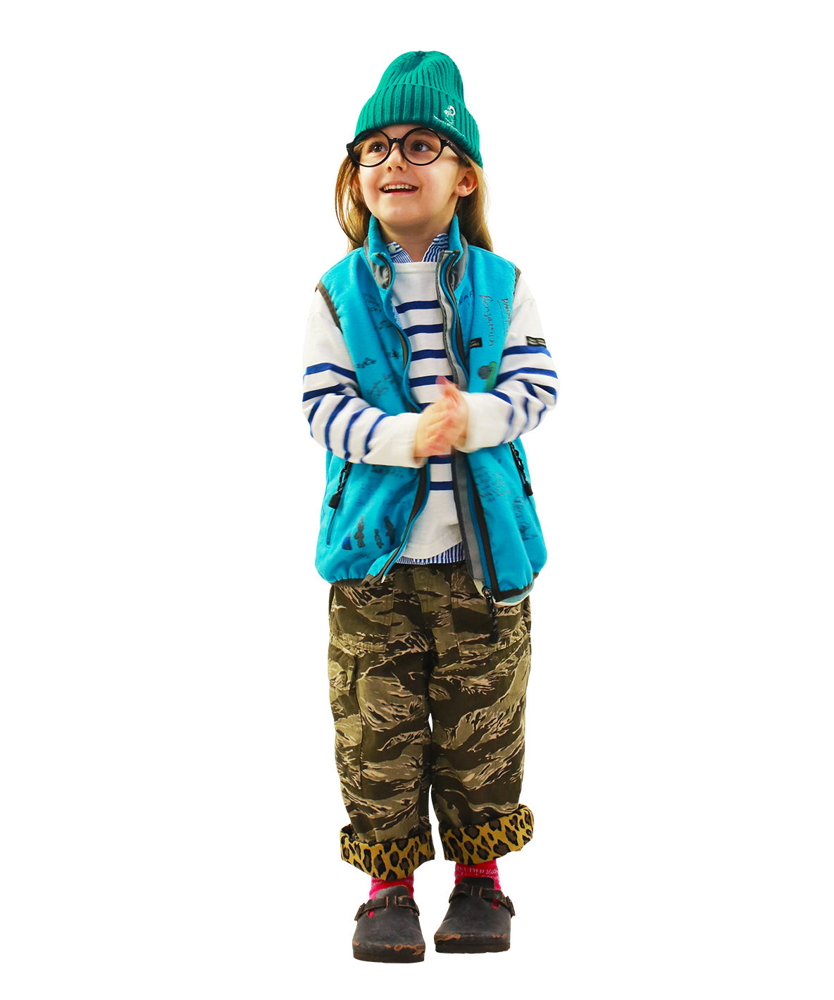 Fleece Scribble Vest