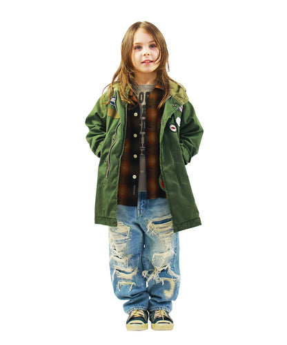 Oxford Patch Mods Coat