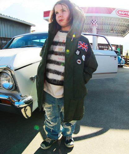 Oxford Patch Mods Coat