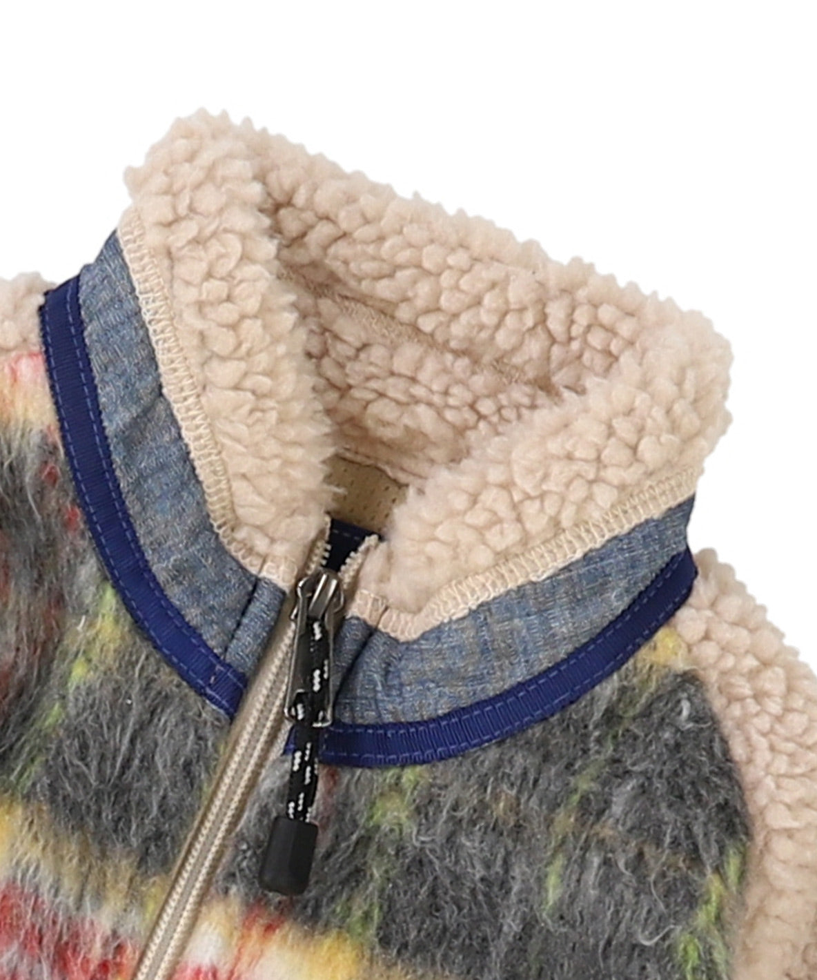 Polyester Shaggy Boa Jacket