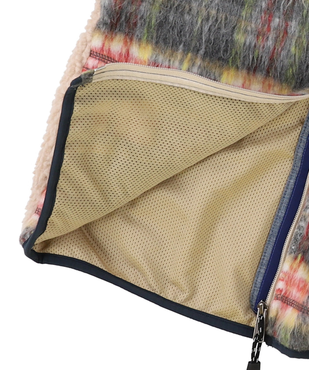 Polyester Shaggy Boa Jacket