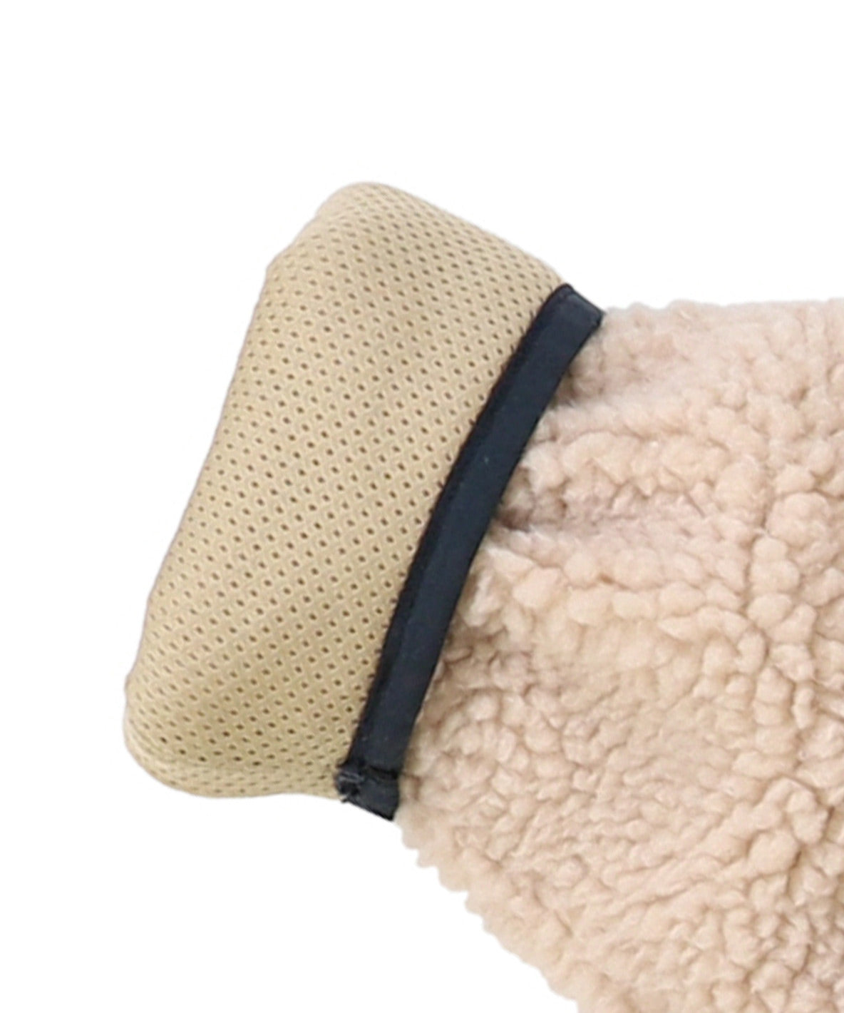 Polyester Shaggy Boa Jacket