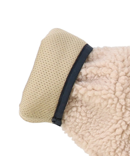 Polyester Shaggy Boa Jacket