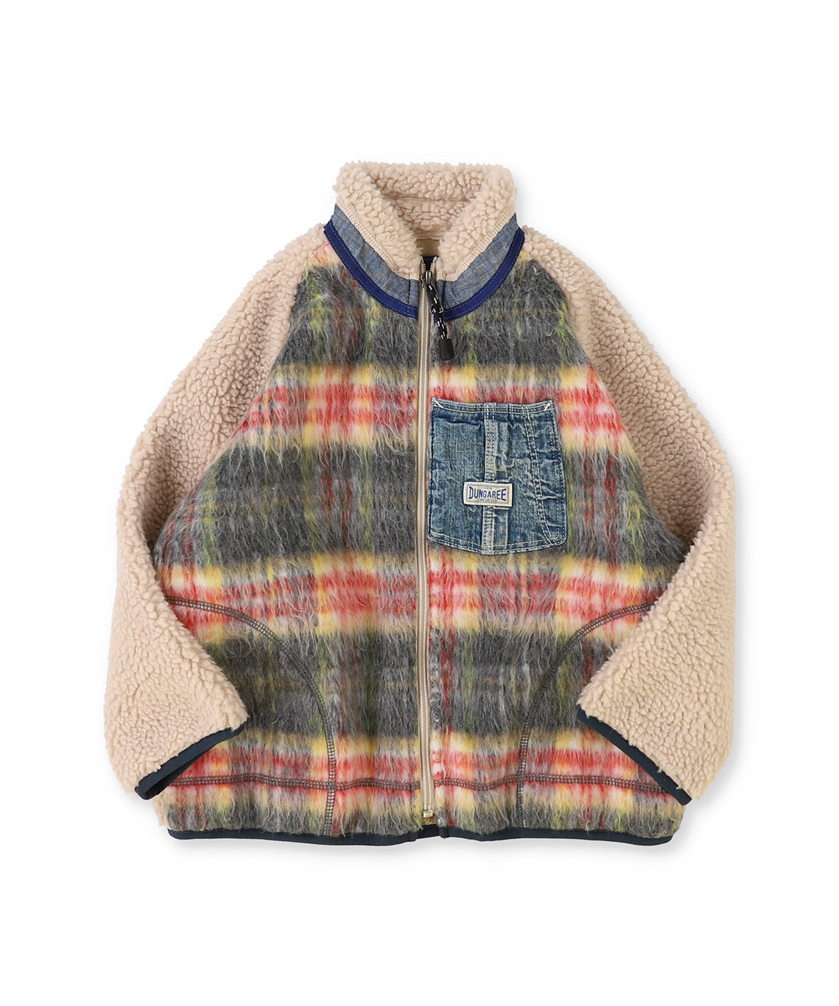 Polyester Shaggy Boa Jacket