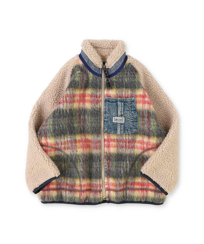 Polyester Shaggy Boa Jacket