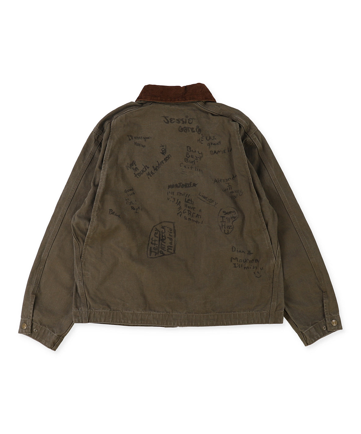 Scribble Duck Jacket(LADIES)