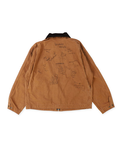 Scribble Duck Jacket(MENS)
