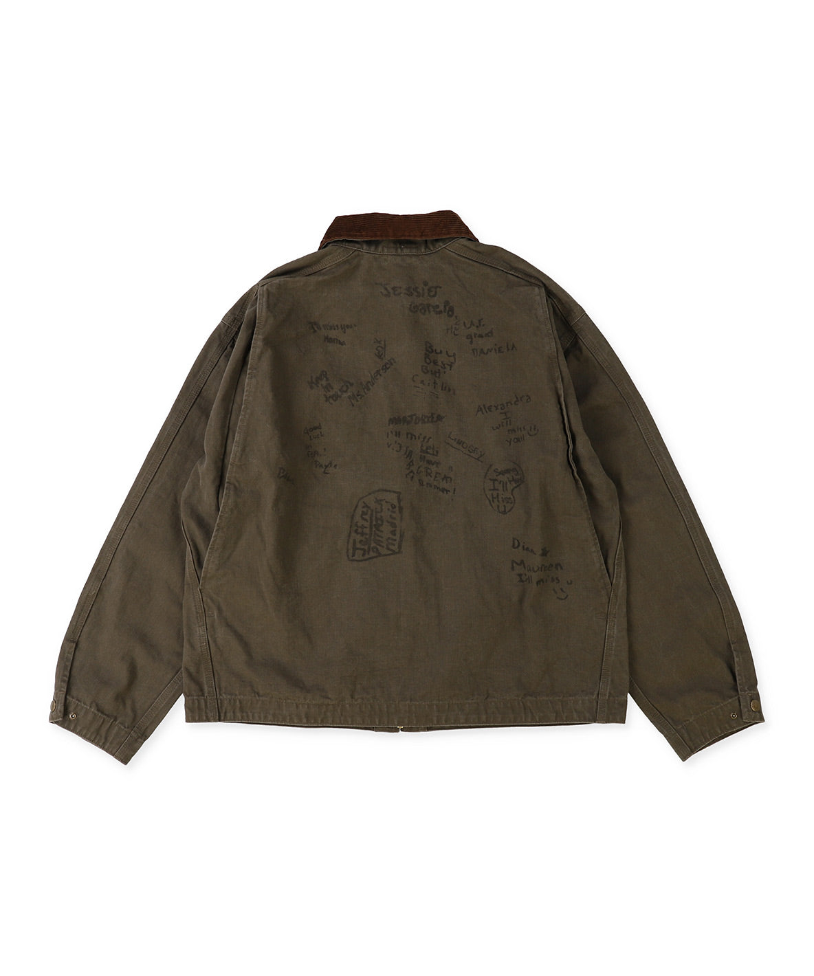 Scribble Duck Jacket(MENS)