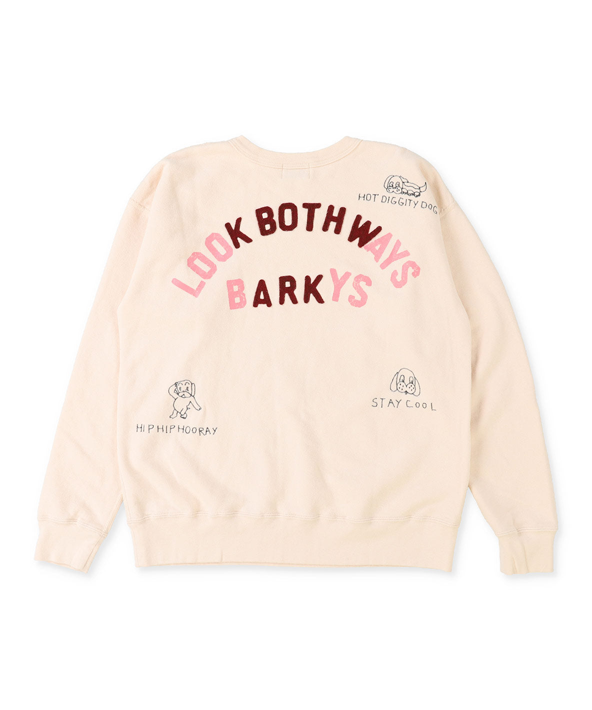 Vintage Fleece DOG Sweatshirt(LADIES)