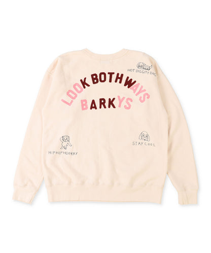 Vintage Fleece DOG Sweatshirt(LADIES)