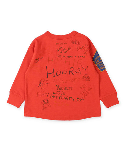 Scribble Long Sleeve Tee
